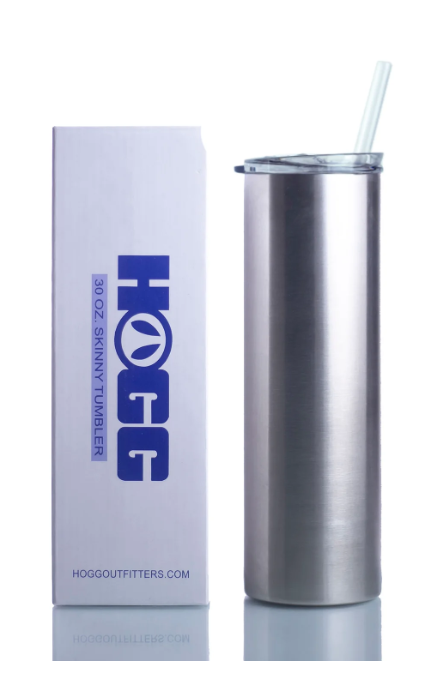30oz SKINNY TUMBLER W/ SLIDING LID & STRAW